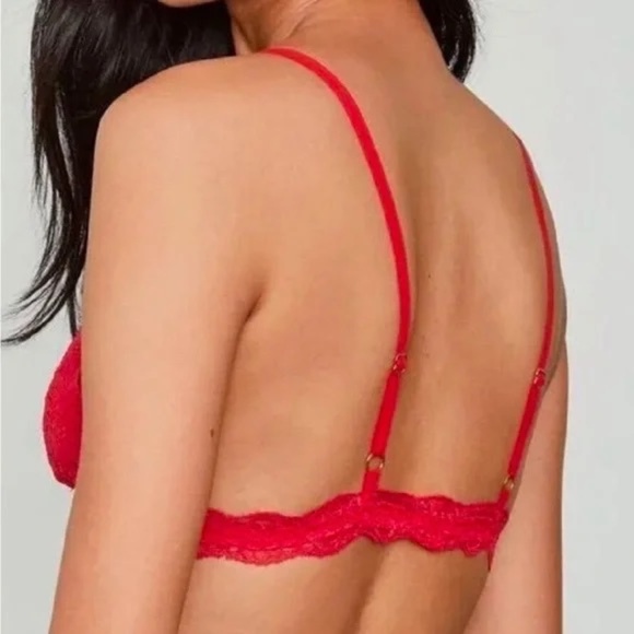 NWT We Are HAH HAH Chi Bralittle - siren red - Picture 2 of 5
